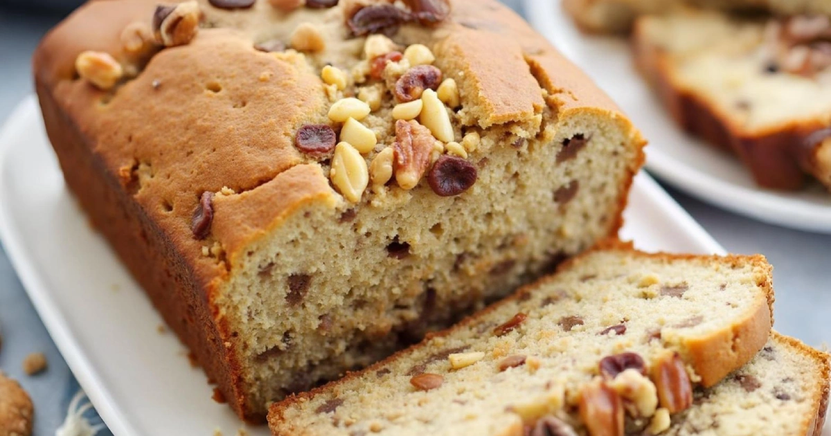 banana nut bread with cake mix