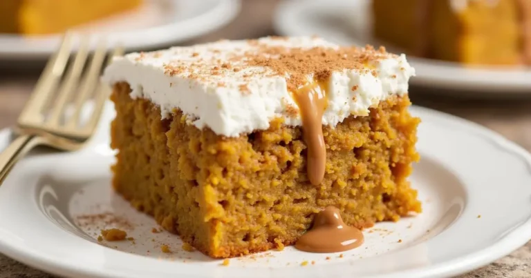 Easy Pumpkin Dump Cake with Spice Cake Mix That Tastes Homemade