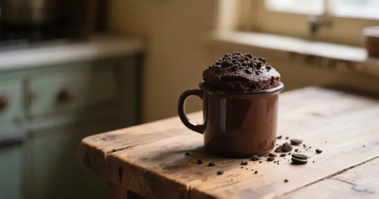 mug cake oreo recipe