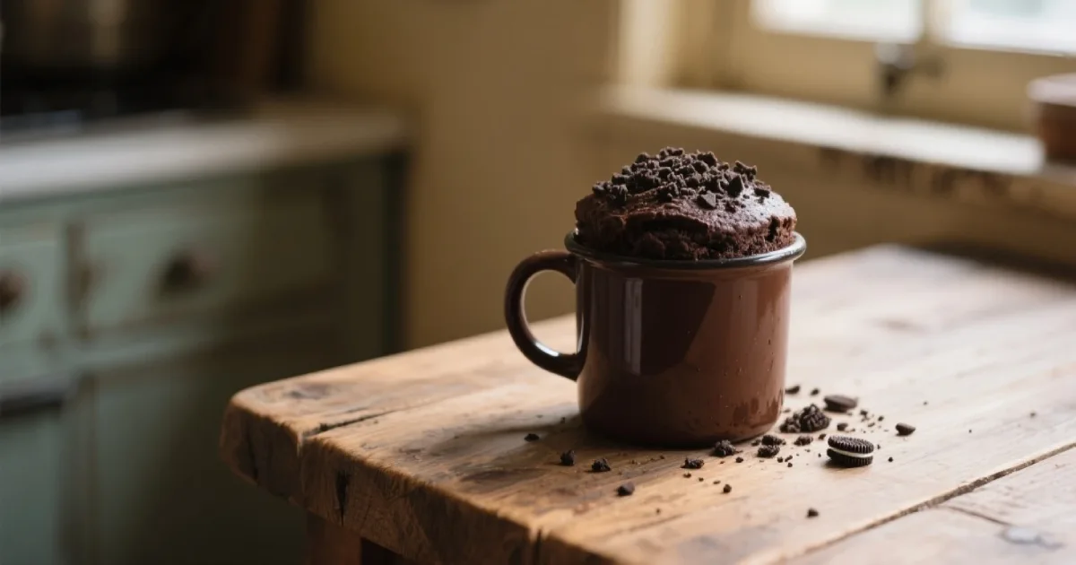 mug cake oreo recipe