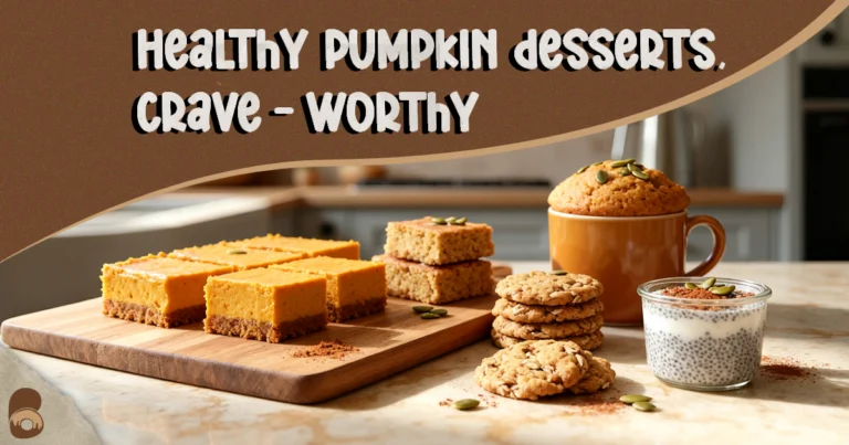 Healthy Pumpkin Desserts That Actually Taste Amazing