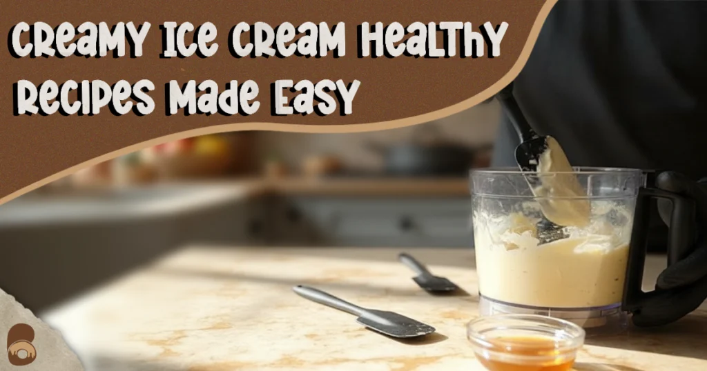 Blending bananas, yogurt, and milk into a smooth ice cream base.