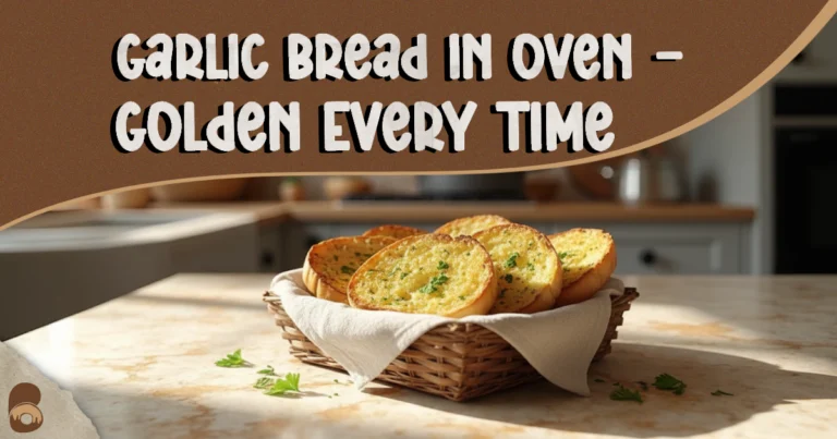 Perfect Garlic Bread in Oven: Golden, Crispy & Crowd-Pleasing