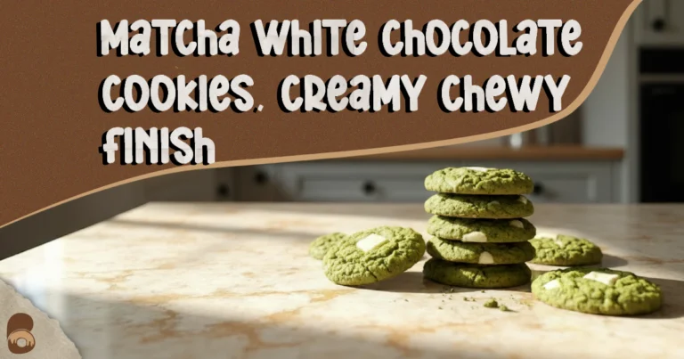 Reliable Matcha White Chocolate Cookies with a Smooth, Creamy Finish