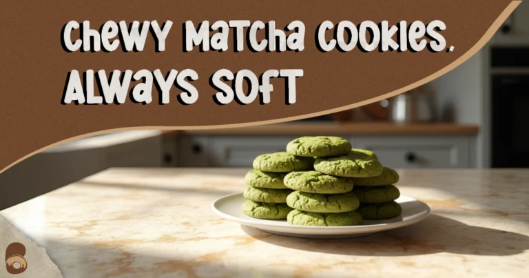 Reliable Matcha Cookies for a Soft, Chewy Texture Without Guesswork