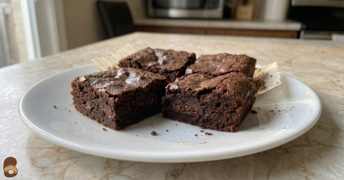 Prime bites brownies fresh baked showing dense moist centers and smooth sliced tops